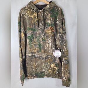 Realtree Men's Hunting Hoodie w/Front Pocket Size 2XL new with tags